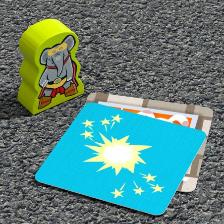 Rhino Hero es un divertido juego de atención y memoria editado por HABA.