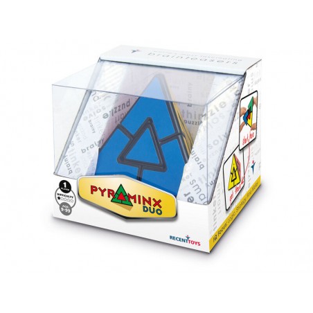Pyraminx duo es un rompecabezas de RecentToys