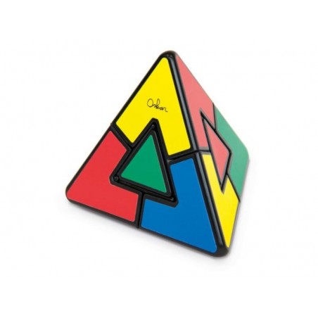 Pyraminx duo es un rompecabezas de RecentToys