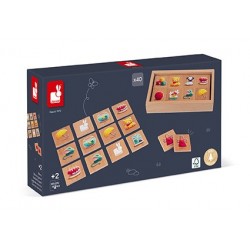 Janod nos presenta un precioso juego de madera para jugar en familia