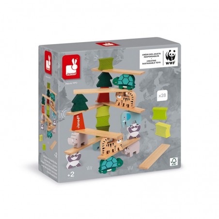 JANOD juego de equilibrio animales es un divertido juego para peques a partir de 2 años.