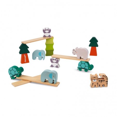 JANOD juego de equilibrio animales es un divertido juego para peques a partir de 2 años.