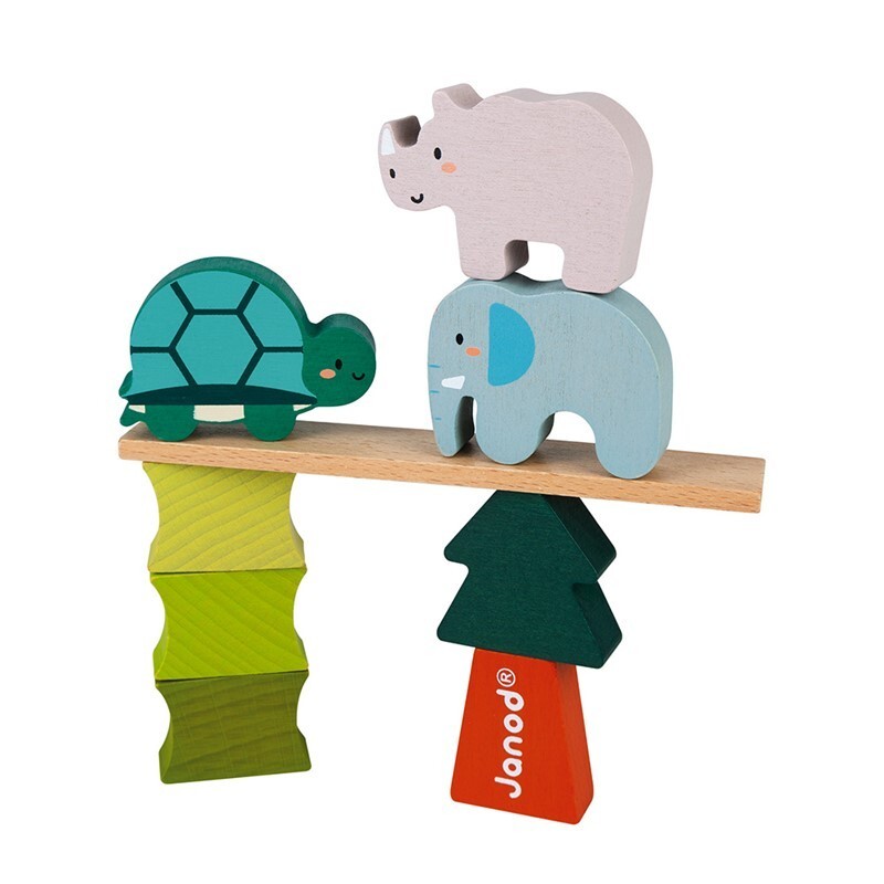 JANOD juego de equilibrio animales es un divertido juego para peques a partir de 2 años.