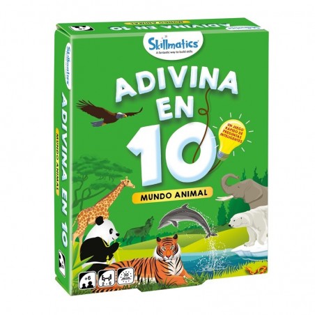 Adivina en 10: Mundo animal es un juego de preguntas y respuestas editado en España por Lúdilo.