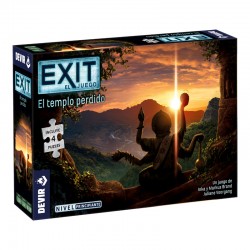 Exit Puzzle: El  Templo perdido es un juego de escape room y puzzles editado por Devir.