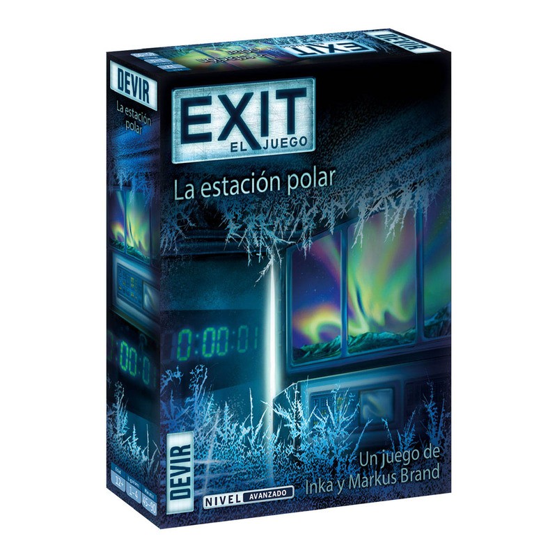 Exit: La Estación polar es un juego de escape room de nivel avanzado, editado por Devir