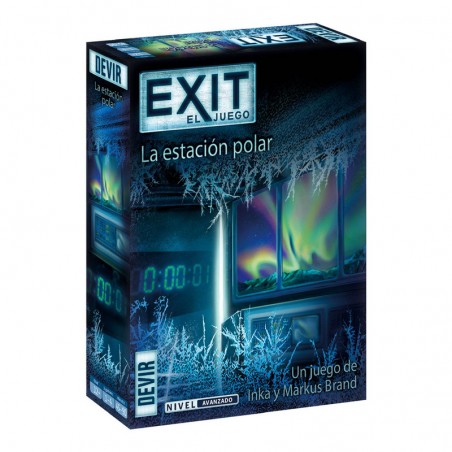 Exit: La Estación polar es un juego de escape room de nivel avanzado, editado por Devir