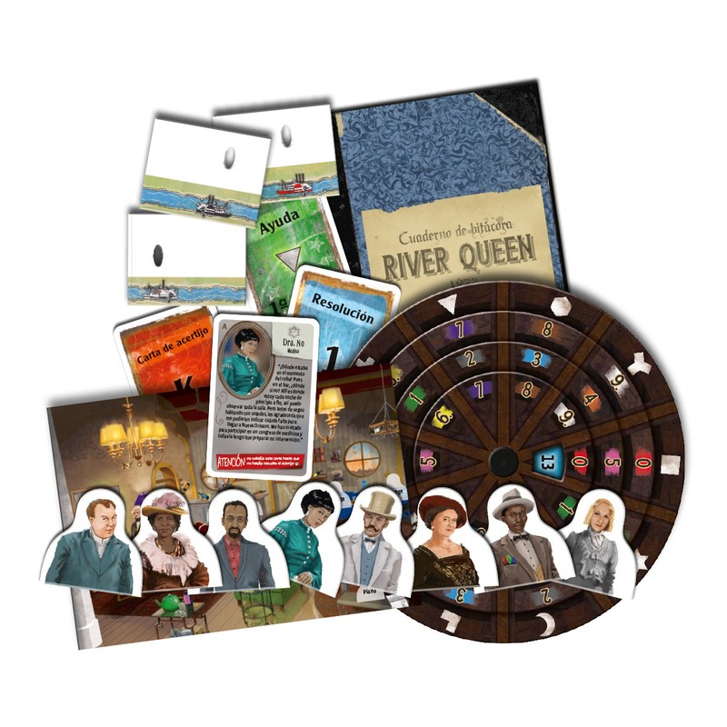 Exit: Robo en el Mississipi es un juego de escape room nivel avanzado, editado por Devir.