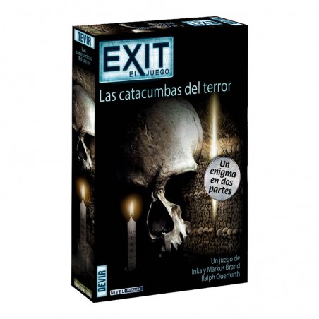 Exit: Las Catacumbas del Terror es un juego de escape room nivel avanzado, editado por Devir.