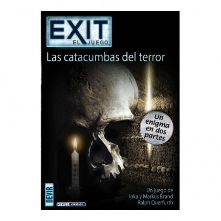 Exit: Las Catacumbas del Terror es un juego de escape room nivel avanzado, editado por Devir.