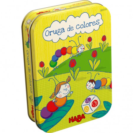 Con Oruga de colores los niños se divertirán mientras aprenden los colores.