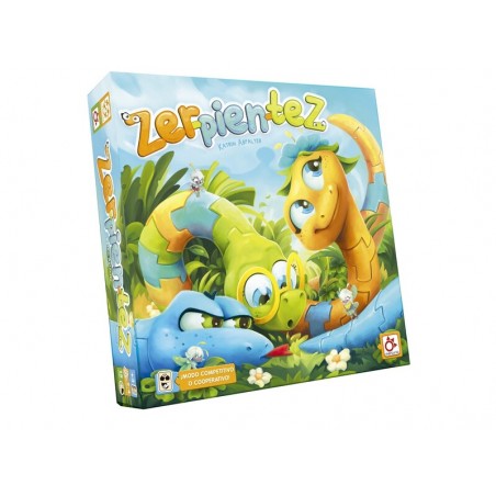 Zerpientez es un juego para niños a partir de 3 años editado por Mercurio.