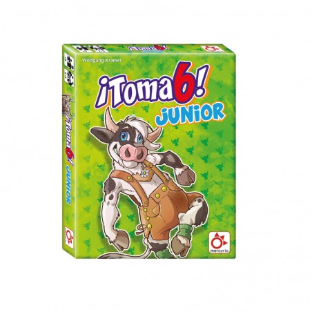 Toma 6 Junior adapta el juego Toma 6 a niños a partir de 5 años. Editado por Mercurio