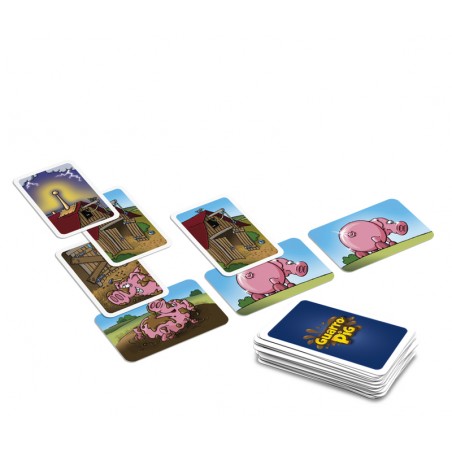 Guarro Pig es un juego de cartas familiar editado por Mercurio.