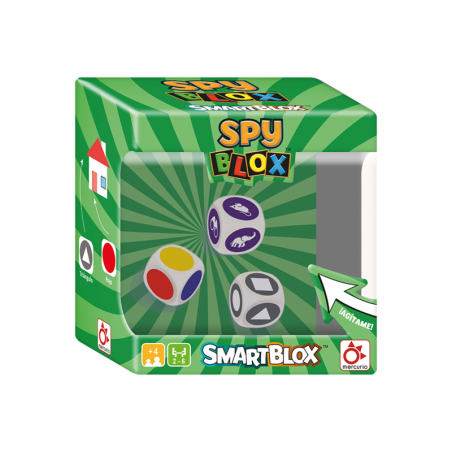 Spy Blox es un juego ideal para viaje. Editado por Mercurio.
