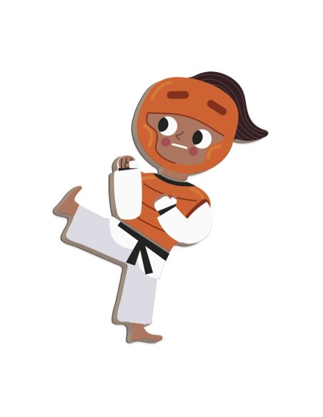 Magnetibook deportes es un juego con imanes para los más peques de la casa