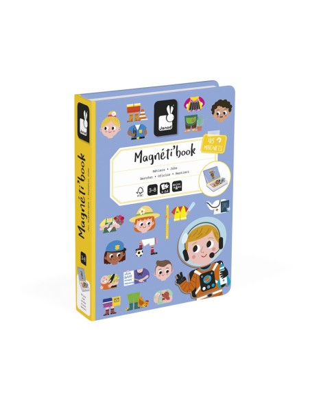 Con Magnetibook oficios los niños se divertirán descubriendo oficios.