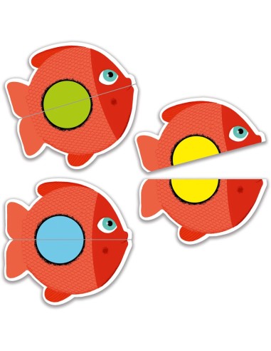 Little puzzle es un sencillo juego de asociación para los más pequeños. Editado por Djeco.