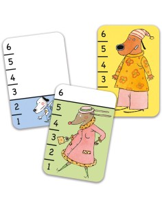 Bata Waf es un juego de batallas para los más pequeños. Editado por Djeco. 2