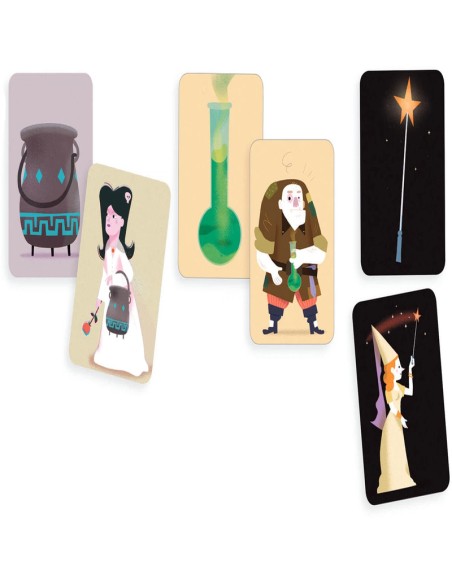 Magic School es un juego cooperativo de asociación de la editorial Djeco