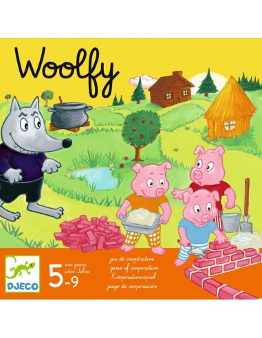 Woolfy es un clásico juego infantil cooperativo de Djeco