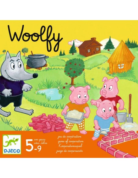 Woolfy es un clásico juego infantil cooperativo de Djeco