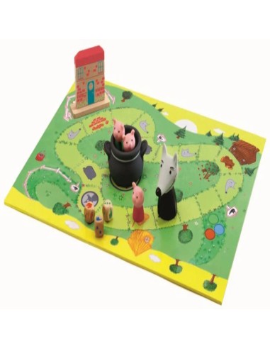 Woolfy es un clásico juego infantil cooperativo de Djeco