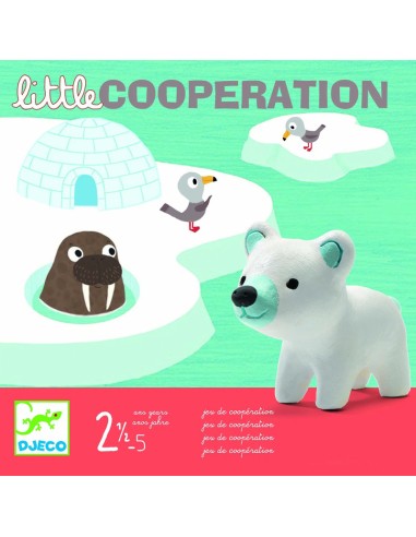 Little cooperation es un precioso juego cooperativo a partir de dos años y medio de la editorial Djeco