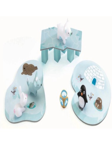 Little cooperation es un precioso juego cooperativo a partir de dos años y medio de la editorial Djeco