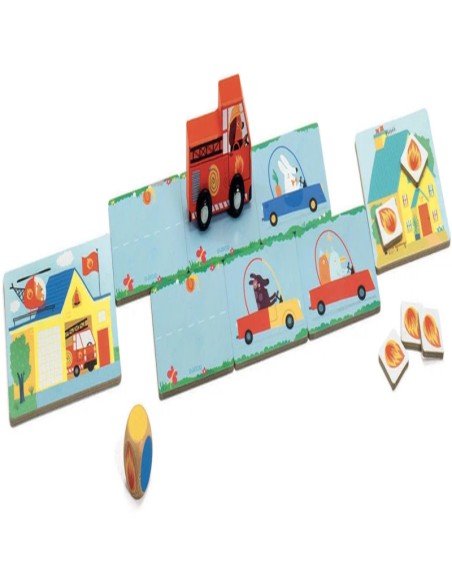 Pin Pon es un juego de estrategia y cooperación a partir de 3 años de la editorial Djeco