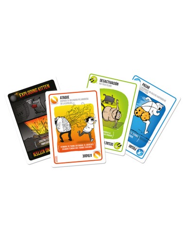 Exploding Kittens es un divertido juego de cartas