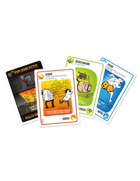 Exploding Kittens es un divertido juego de cartas