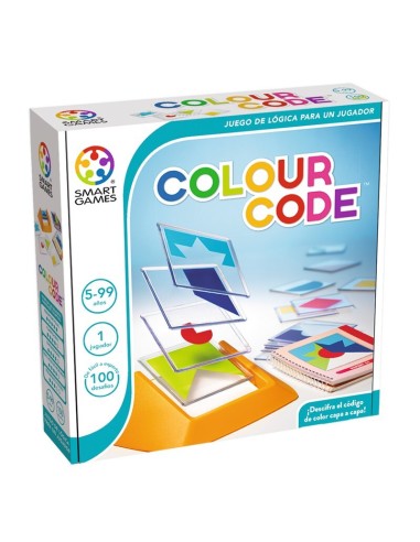 Colour Code es un juego de lógica indivual a partir de 5 años de la editorial Smart Games.