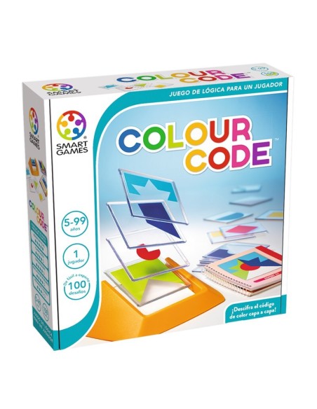 Colour Code es un juego de lógica indivual a partir de 5 años de la editorial Smart Games.
