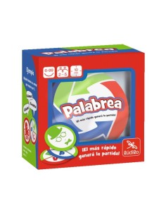 Palabrea es un juego de rapidez y   vocabulario de la editorial Lúdilo.