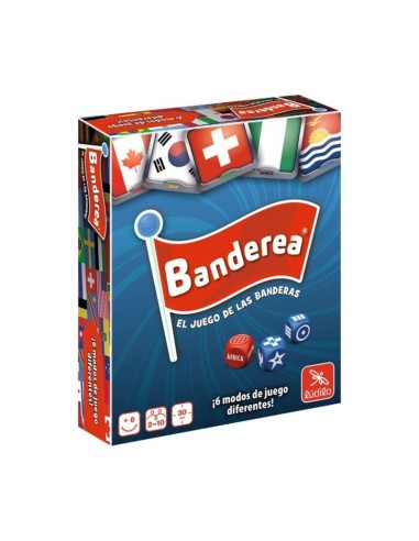 Banderea es un juego de rapidez basado en banderas y países editado por Lúdilo.