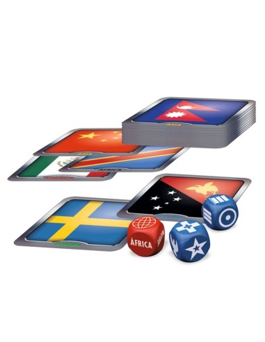 Banderea es un juego de rapidez basado en banderas y países editado por Lúdilo.