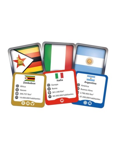 Banderea es un juego de rapidez basado en banderas y países editado por Lúdilo.