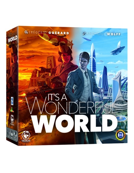 It´s a Wonderfull World es un juego de estrategía de 1 a 4 jugadores editado por Tranjis