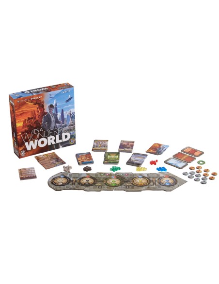 It´s a Wonderfull World es un juego de estrategía de 1 a 4 jugadores editado por Tranjis