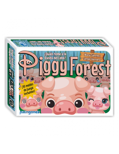 Piggy Forest es un juego cooperativo de cartas editado por MiximGames