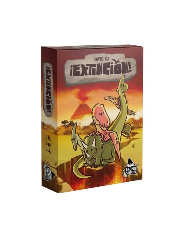 ¡Extinción! es un divertido juego de cartas familiar editado por Tranjis