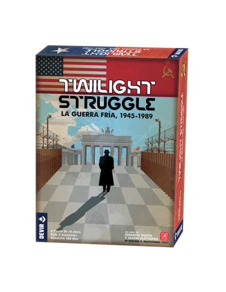 Twilght Struggle es un juego de Devir basado en la Guerra Fria