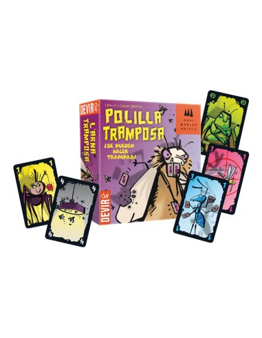 Polilla Tramposa es un divertido juego de cartas editado por Devir