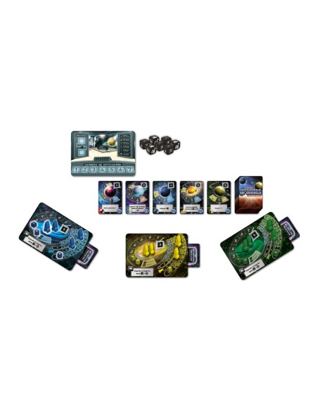 Pequeñas Grandes Galaxias es un juego de gestión de recursos editado por Devir