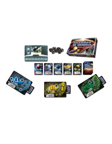 Pequeñas Grandes Galaxias es un juego de gestión de recursos editado por Devir