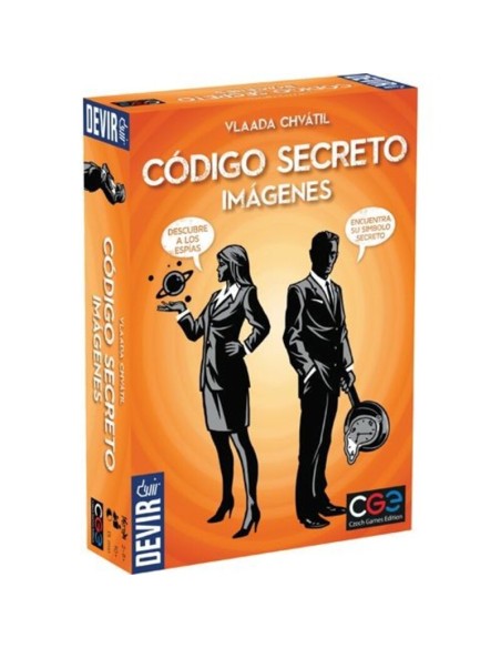Código Secreto imágenes es un divertido juego por equipos de Devir