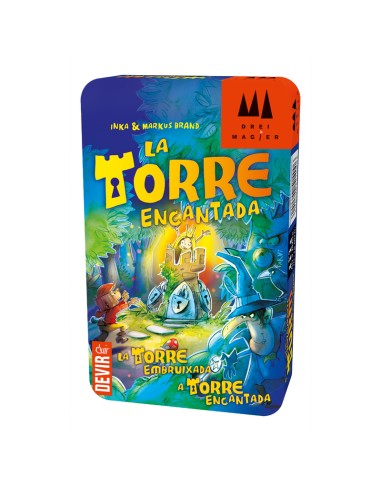 La Torre encantada es un juego de estrategia para niños a partir de 5 años de la editorial Devir