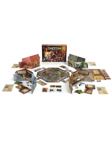 Pacto con el Diablo es un juego de roles ocultos y gestión de recursos editado por Devir