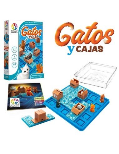 GATOS Y CAJAS